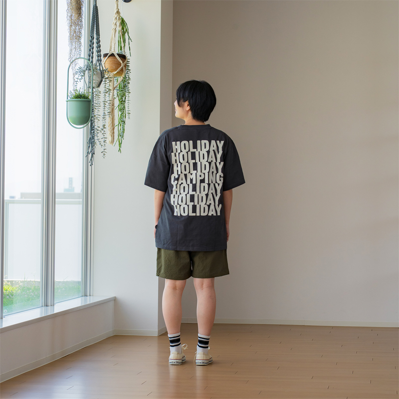  キュウジツタンパンM/L/XLの着用イメージ