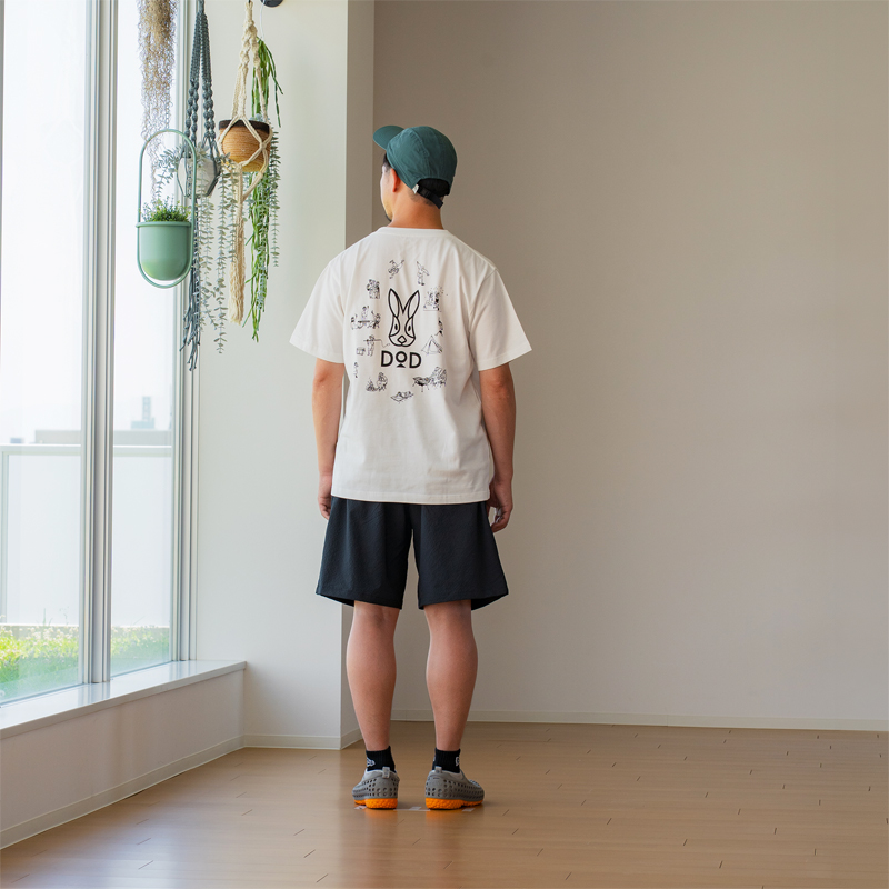  キュウジツタンパンM/L/XLの着用イメージ