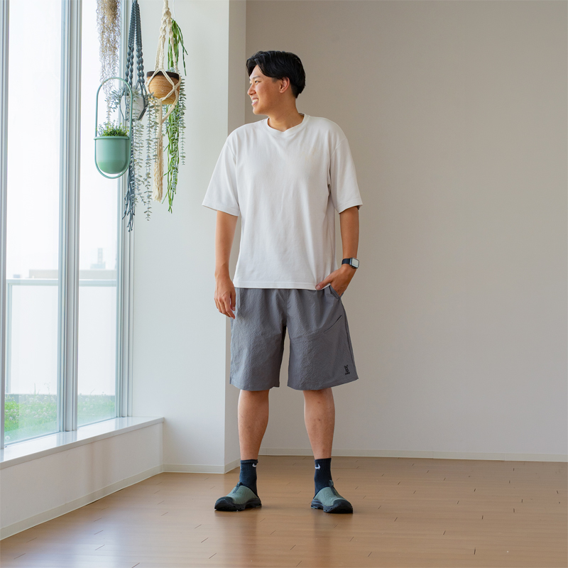  キュウジツタンパンM/L/XLの着用イメージ