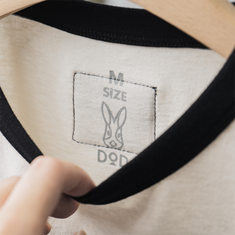  ウサロゴTEE（M/L/XL）の詳細（背裏：サイズプリント）