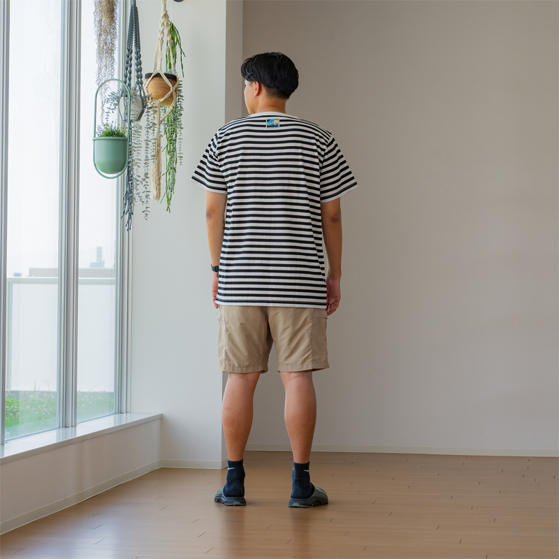  ウサロゴTEE（M/L/XL）の着用イメージ