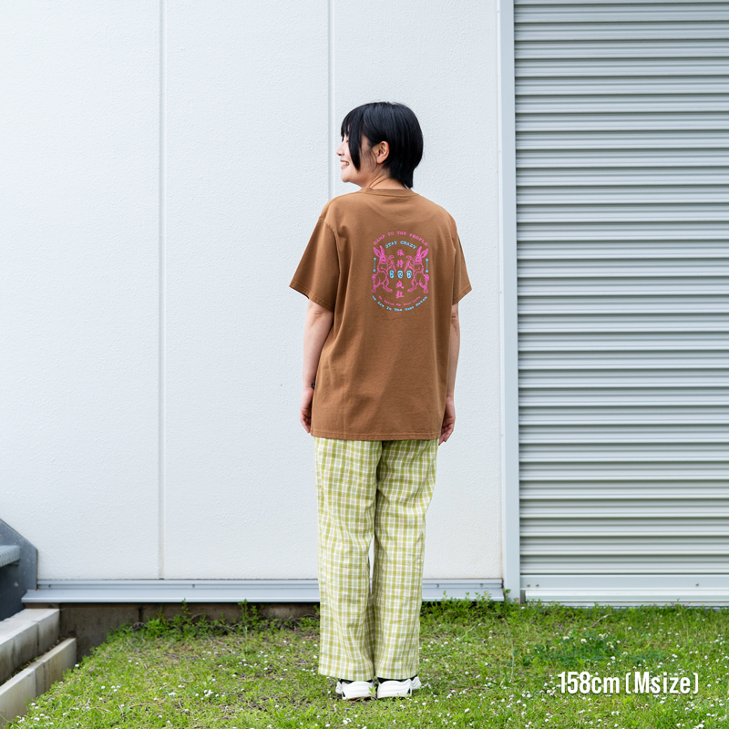  天兎ペグTEE M/L/XLの着用イメージ