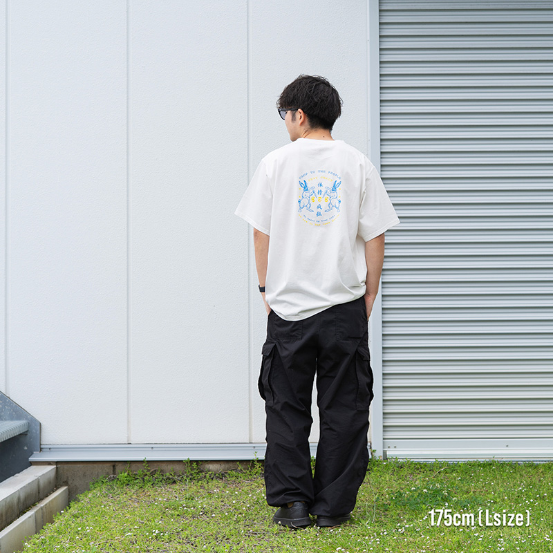  天兎ペグTEE M/L/XLの着用イメージ