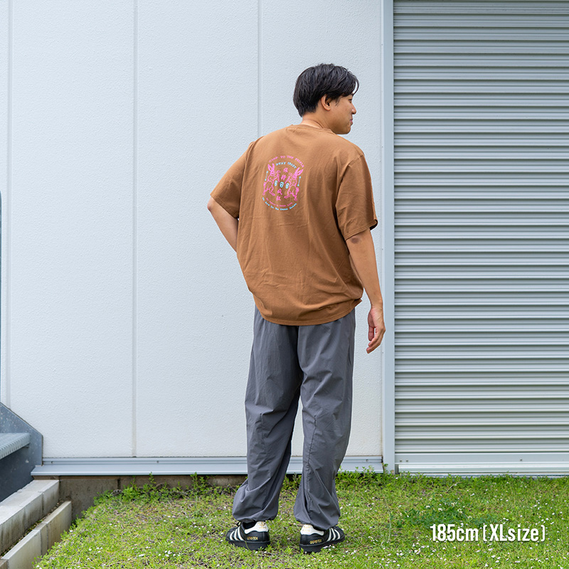  天兎ペグTEE M/L/XLの着用イメージ