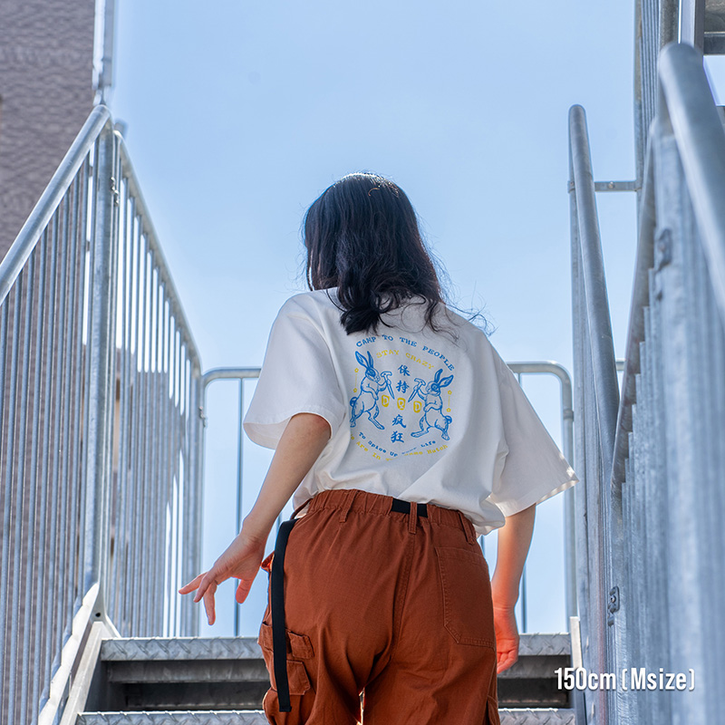  天兎ペグTEE M/L/XLの着用イメージ