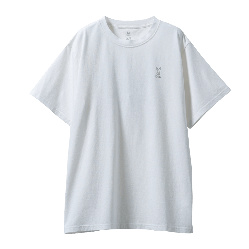 天兎ペグTEE（ホワイト/ブラウン/ブラック）TS246-WH/BR/BK-M/L/XL