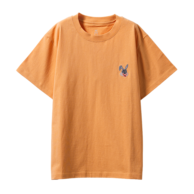 ステクレウサギTEE（ホワイト/オレンジ/グリーン/ブラック）TS280-WH