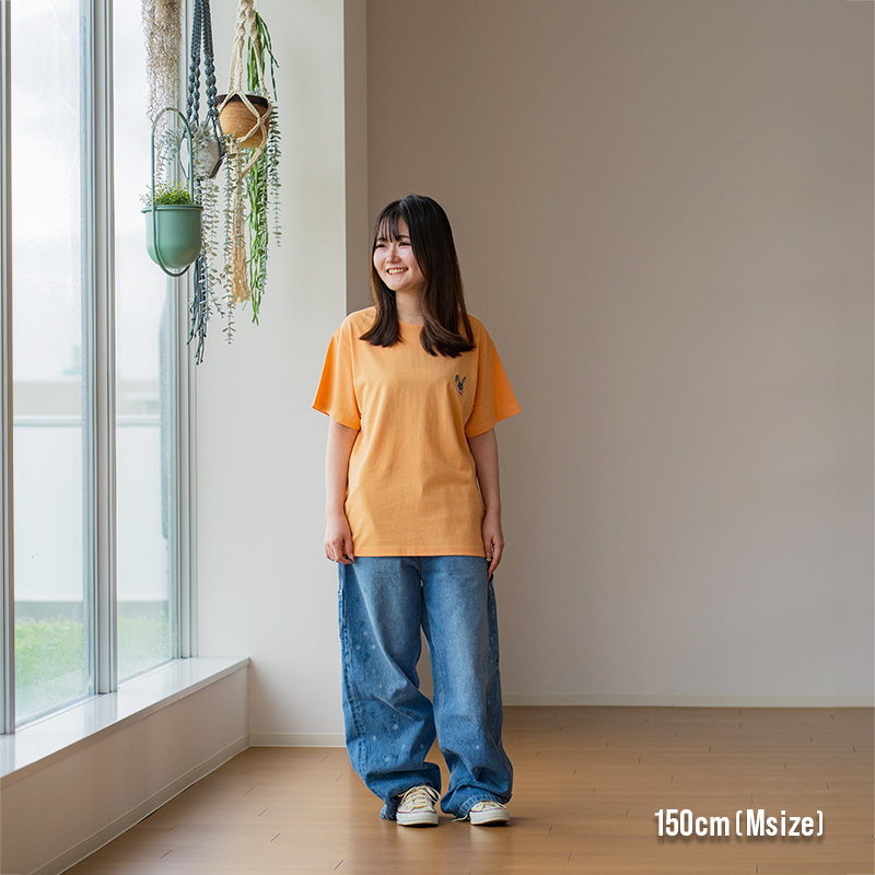  ステクレウサギTEE（M/L/XL）の着用イメージ