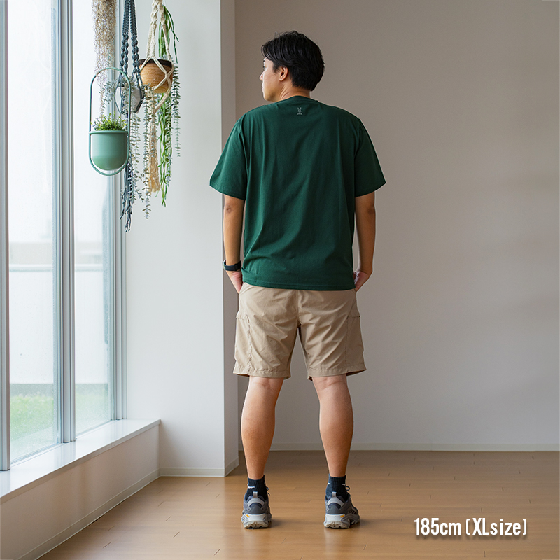  ステクレウサギTEE（M/L/XL）の着用イメージ