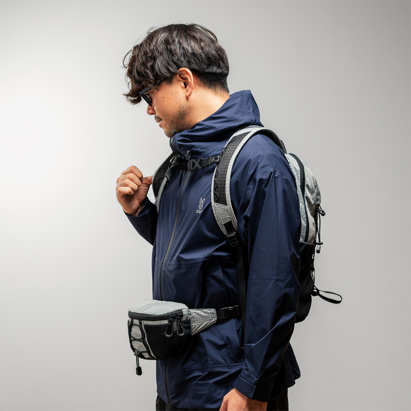 BA215 ヤマウサンポ・パックの特徴（自分仕様に「増設」できるウエストベルト）