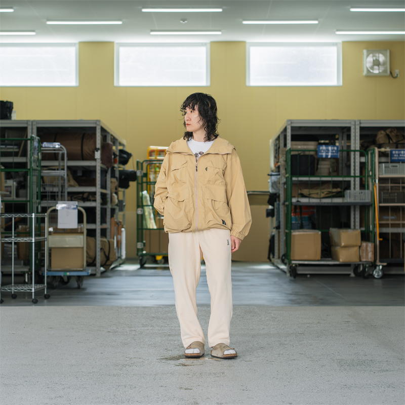 PT293 ウサロゴフリース（パンツ）ML/LXLの着用イメージ