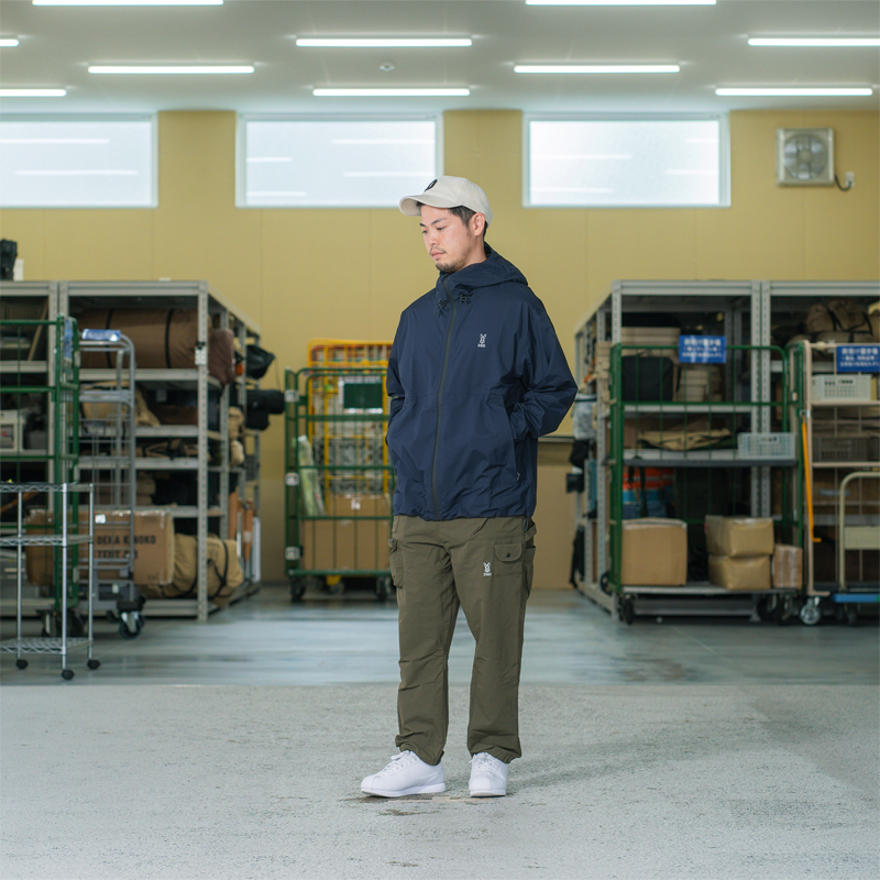 JK335 ヤマウサンポ・シェルジャケM/L/XL						の着用イメージ