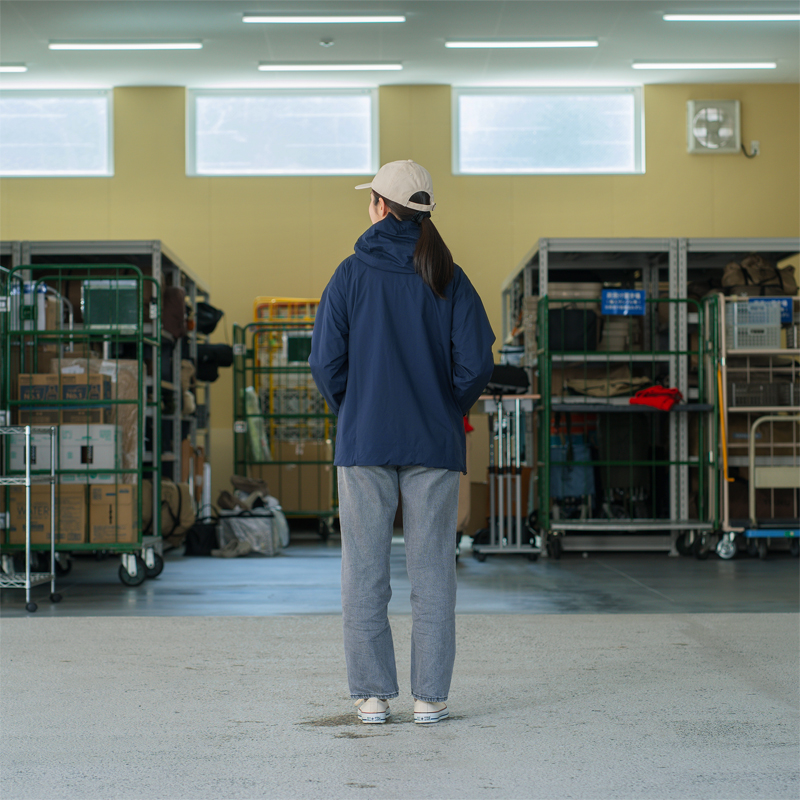 JK335 ヤマウサンポ・シェルジャケM/L/XL						の着用イメージ
