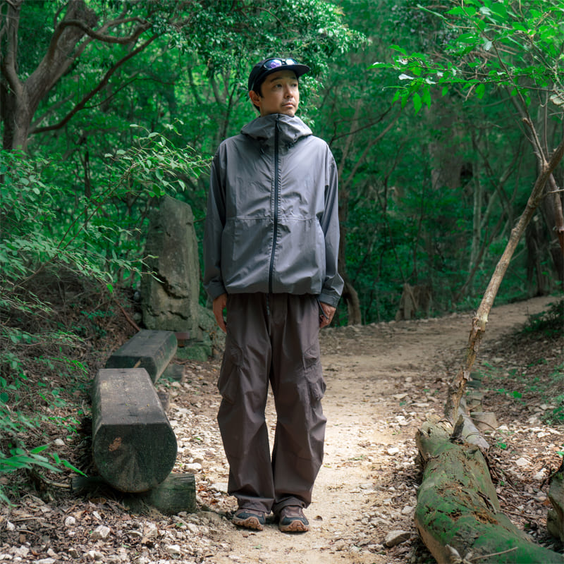 JK335 ヤマウサンポ・シェルジャケM/L/XL						の着用イメージ