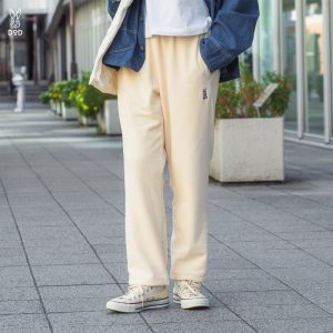 ウサロゴフリース（パンツ）（アイボリー/アカネ/グレーカーキ/ブラック）PT293-IV/RD/KH/BK-ML/LXL